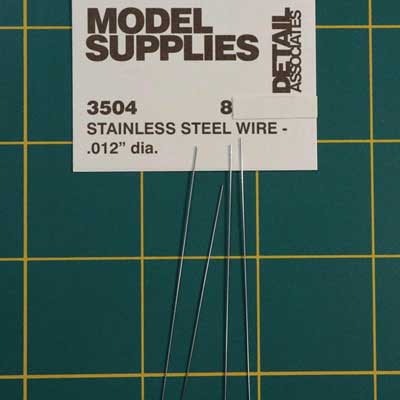 Stainless Steel Wire pkg(4) -- .012" Diameter-2