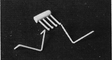 Freight Car Grab Irons -- Running Board Corner pkg(4)