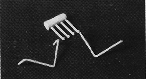 Freight Car Grab Irons -- Running Board Corner pkg(4)