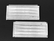 Gondola Parts -- Dreadnaught Ends for GS Style pkg(2)