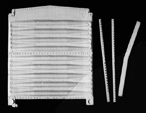 40s & 50s AAR Boxcar Dreadnaught Ends pkg(2) -- 4/5 Type