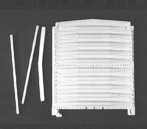 40s & 50s AAR Boxcar Dreadnaught Ends pkg(2) -- 5/5 Type