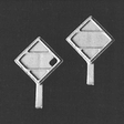 Tank Car Parts -- Placards pkg(8)