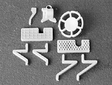 Brakewheel & Gear pkg(2) -- Miner Style