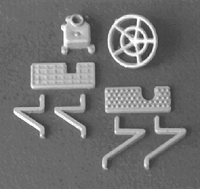 Brakewheel & Gear pkg(2) -- Ukeco Style