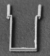 Freight Car Stirrups - Straight Bottom Mount pkg(8) -- 16 x 11-1/2"