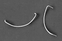 Caboose Grab Irons -- Curved - Ends & Sides pkg(5)