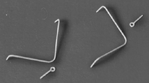 Caboose Grab Irons -- L-Shaped Ends pkg(5)-1