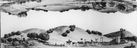 Background Rail Scene -- Land