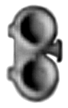 Headlights -- Dual, Early (Plastic) pkg(4)