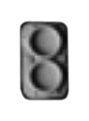 Headlights -- Dual, Late (plastic) pkg(4)