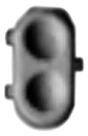 Headlights -- Dual Oscillating, Pyle (plastic) pkg(4)