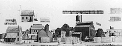 Rail Scene -- Lumber Yards