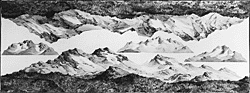 Rail Scene -- Mountains