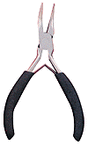Miniature Electronic Pliers -- Bent Needle Nose