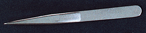 Fine-Pointed Tweezers -- 4-1/4"