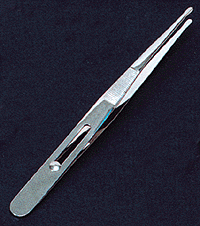 Slide Lock Tweezers -- 5-7/8"