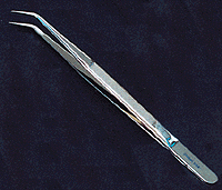 Curved Tweezers -- 6"