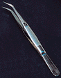 Curved Tweezers -- 4-1/2"  11.4cm