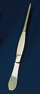 Slotted Tweezers 4"