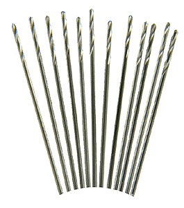 Carbon Twist Drill Bit - pkg(12) -- #80