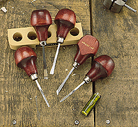 Woodworking Tool Set-Miniature -- Straight Handles