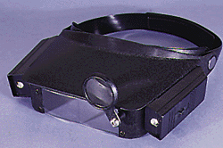 Lighted Head Band Magnifier -- 1.8x, 2.3x, 3.7x, 4.8x