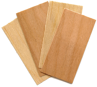 4 x 8' Scale Plywood Sheets -- pkg(4)
