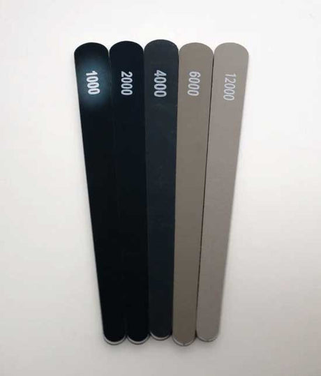 Micro Fine Tapered Files -- 1000 Grit pkg(2)