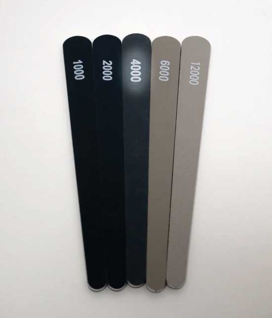 Micro Fine Tapered Files -- 4000 Grit pkg(2)