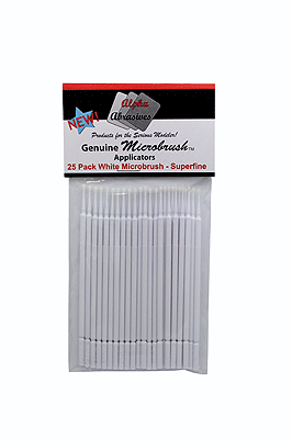 Superfine Applicator Brush - Microbrush(R) -- White pkg(25)