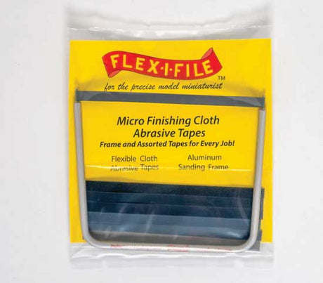 Micro Finishing Cloth Abrasive Tapes w/Frame -- 1 Each: 1500, 1800, 2400, 3200, 3600, 4000, 6000, 8000, 12,000 Grit