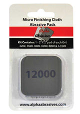 Micro Finishing Cloth Abrasive Pads pkg(6)-2