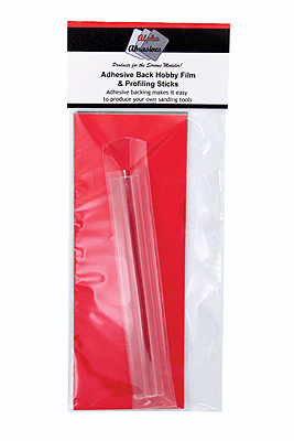 Adhesive Back Hobby Film & Profiling Sticks