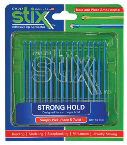 Sticky Micro Stix - Strong Hold -- 16 Pack