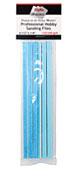 Professional Sanding File pkg(12) -- 1/4"  .6cm - Medium