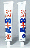 A+B Epoxy Putty -- Fast Set Paste 4oz