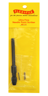 Needle Point Scriber -- Ultra Fine with 2 Course and 2 Fine Needles Each