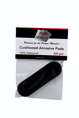 Cushioned Abrasive Pad Refills pkg(6) -- 240 Grit; Fits #232-901 (Sold Separately)