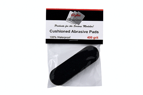 Cushioned Abrasive Pad Refills pkg(6) -- 400 Grit; Fits #232-901 (Sold Separately)