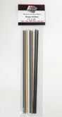 Shape Shifters - Bendable Abrasive Files -- 2 Each Grit: Brown 100, Dark Gray 120, Tan 220, White 320, Black 400-1