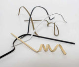 Shape Shifters - Bendable Abrasive Files -- 2 Each Grit: Brown 100, Dark Gray 120, Tan 220, White 320, Black 400-2