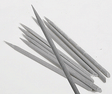 Plastic Sanding Needles -- Coarse 150 Grit pkg(8)
