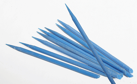 Plastic Sanding Needles -- Medium 240 Grit pkg(8)