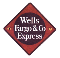 Railroad Sign -- Wells Fargo & Co. Express