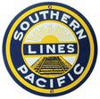 Railroad Sign -- Southern Pacific - 8" Diameter