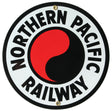 Railroad Sign -- Northern Pacific - 8" Diameter