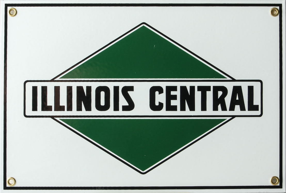 Railroad Sign -- Illinois Central
