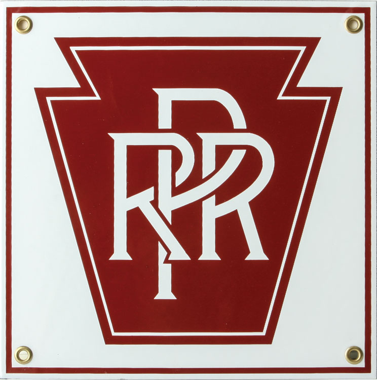Railroad Sign -- Pennsylvania Railroad