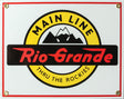 Railroad Sign -- Denver & Rio Grande Western